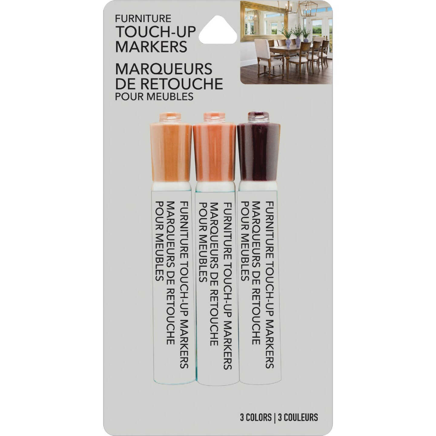 Jacent Furniture Touch-Up Pen Markers (3-Pack) - Hoover Hardware